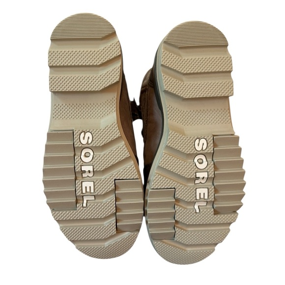 Sorel Tivoli IV Parc Boot Omega Taupe Waterproof Leather Wool Lining Size 6.5 - Picture 9 of 15